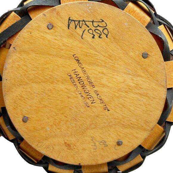 Longaberger 1999 May Series DAISY Basket - Picture 6 of 11